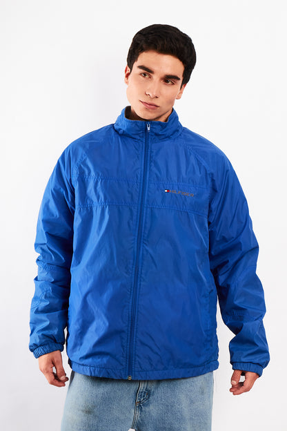 1990 Vintage Tommy Hilfiger Royal Blue Jacket (L/XL)