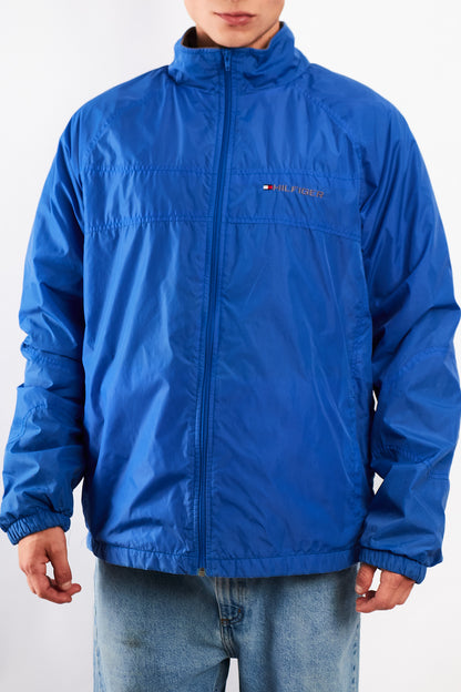 1990 Vintage Tommy Hilfiger Royal Blue Jacket (L/XL)