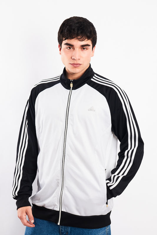 2013 Adidas Black and White Track Jacket (L/XL)