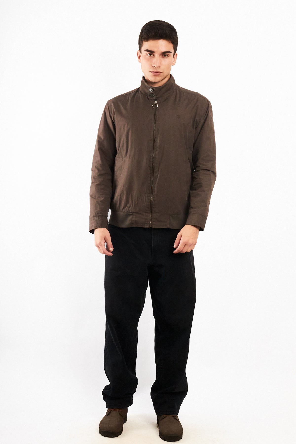 2000 Vintage Givenchy Light Brown Impermeable Bomber Jacket (M/L)