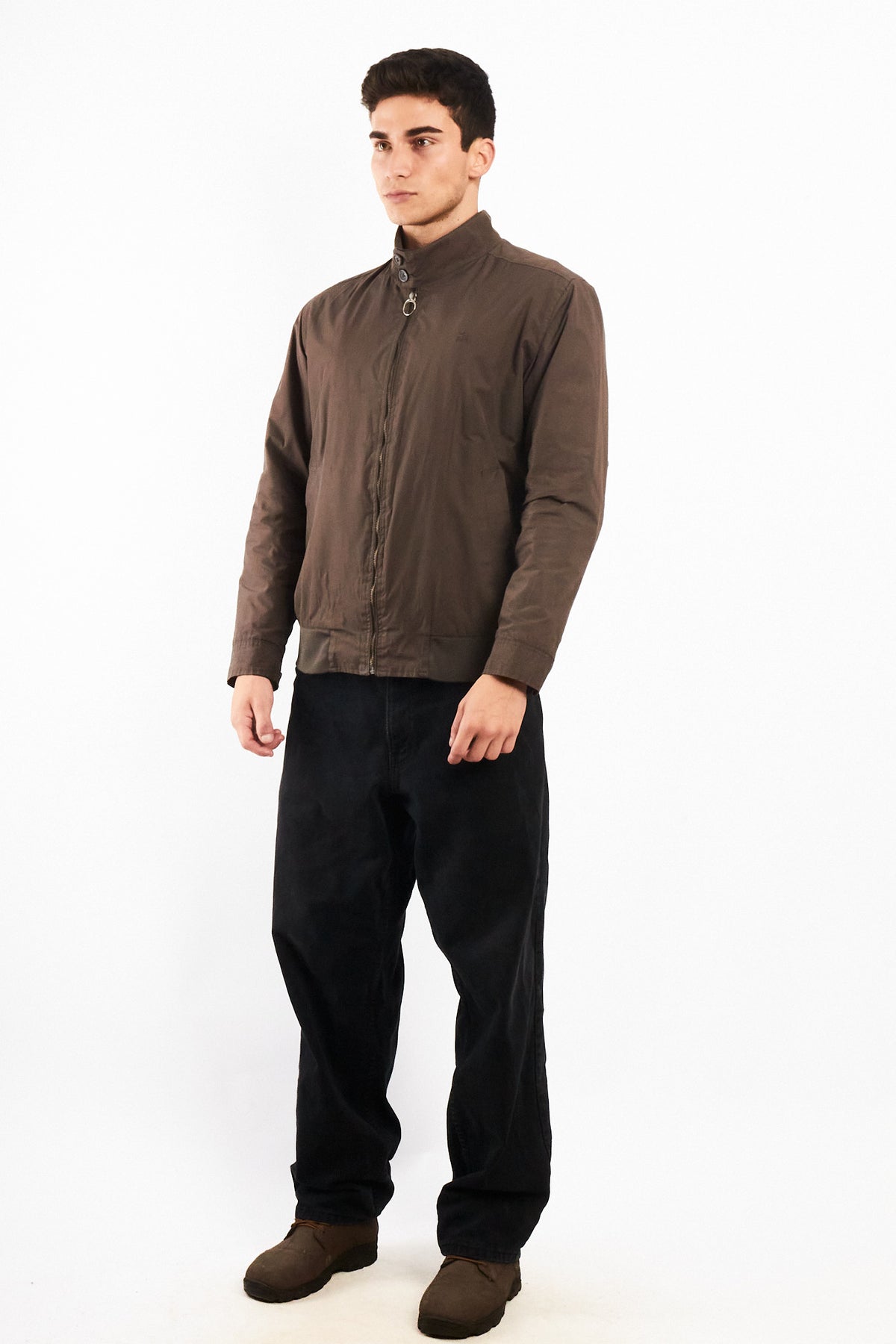 2000 Vintage Givenchy Light Brown Impermeable Bomber Jacket (M/L)