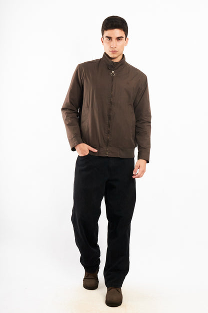 2000 Vintage Givenchy Light Brown Impermeable Bomber Jacket (M/L)