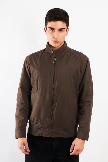 2000 Vintage Givenchy Light Brown Impermeable Bomber Jacket (M/L)