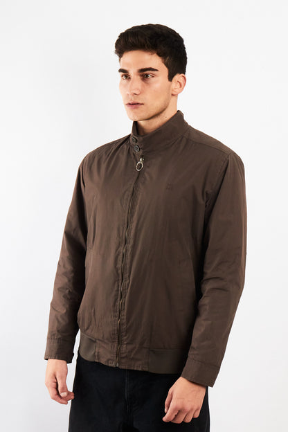 2000 Vintage Givenchy Light Brown Impermeable Bomber Jacket (M/L)