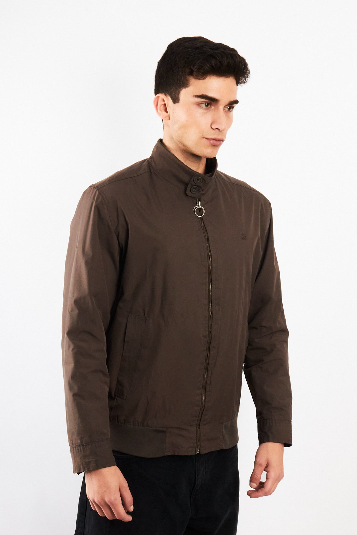 2000 Vintage Givenchy Light Brown Impermeable Bomber Jacket (M/L)