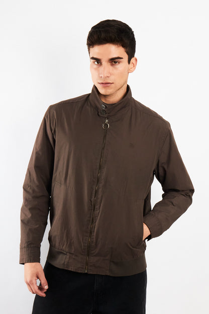2000 Vintage Givenchy Light Brown Impermeable Bomber Jacket (M/L)