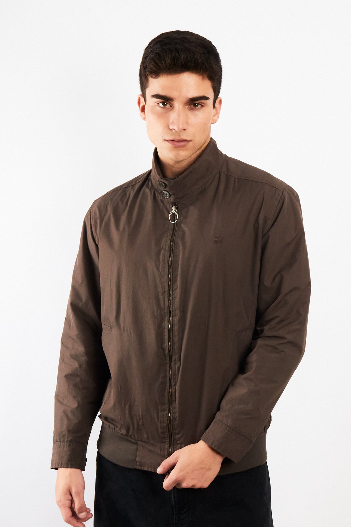 2000 Vintage Givenchy Light Brown Impermeable Bomber Jacket (M/L)