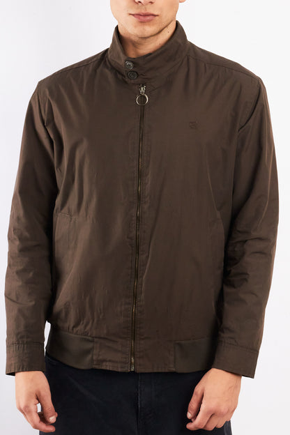 2000 Vintage Givenchy Light Brown Impermeable Bomber Jacket (M/L)