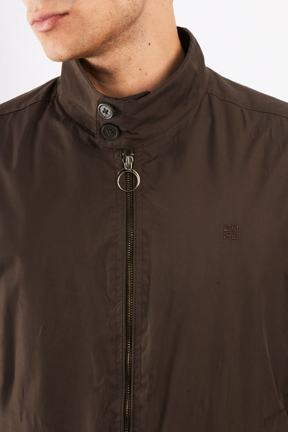 2000 Vintage Givenchy Light Brown Impermeable Bomber Jacket (M/L)