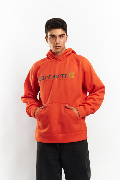 2000 Carhartt Force Orange Hoodie (L/XL)
