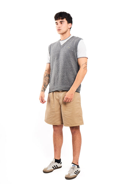 Lacoste Gray Knitted Vest (S/M)