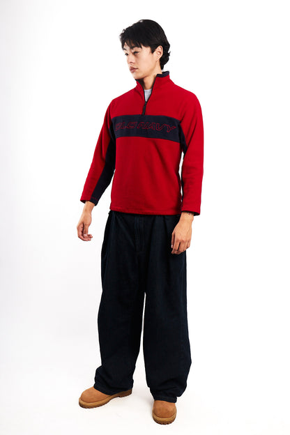 2000 Old Navy type Tommy Fleece Crewneck (S/M)