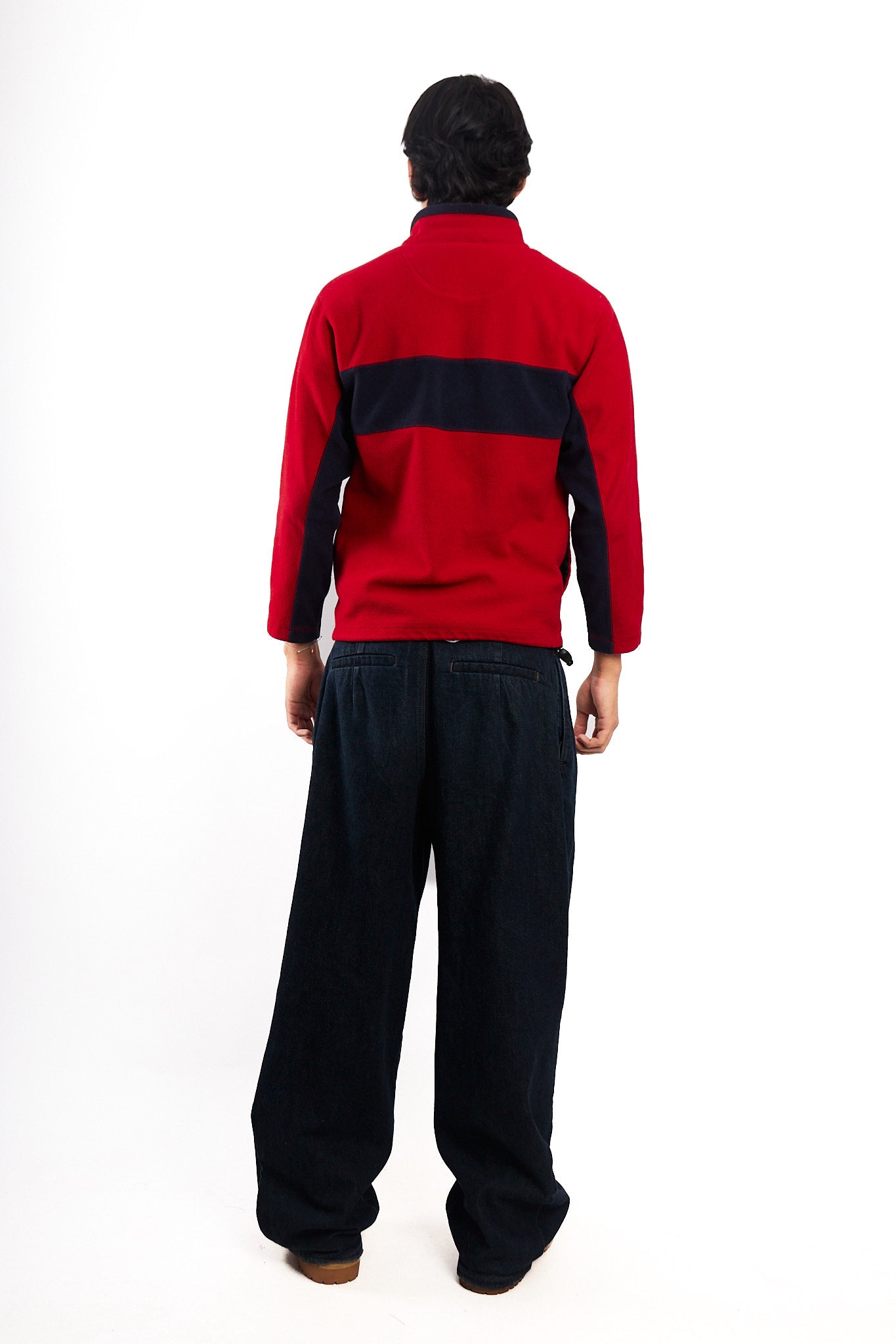 2000 Old Navy type Tommy Fleece Crewneck (S/M)
