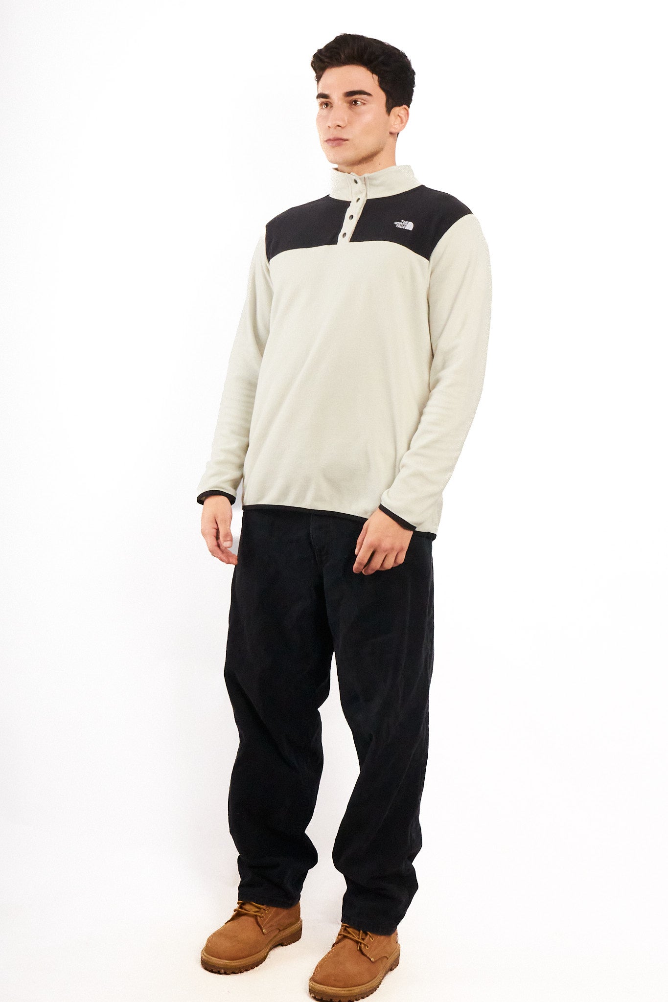 2010 The North Face Fleece Quarter Button (L)