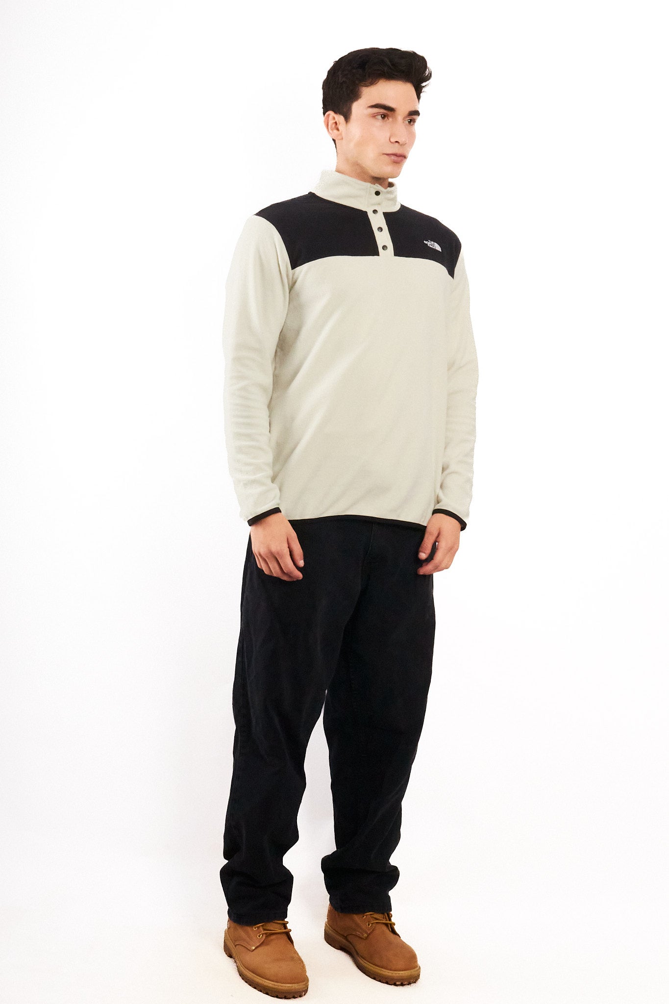 2010 The North Face Fleece Quarter Button (L)