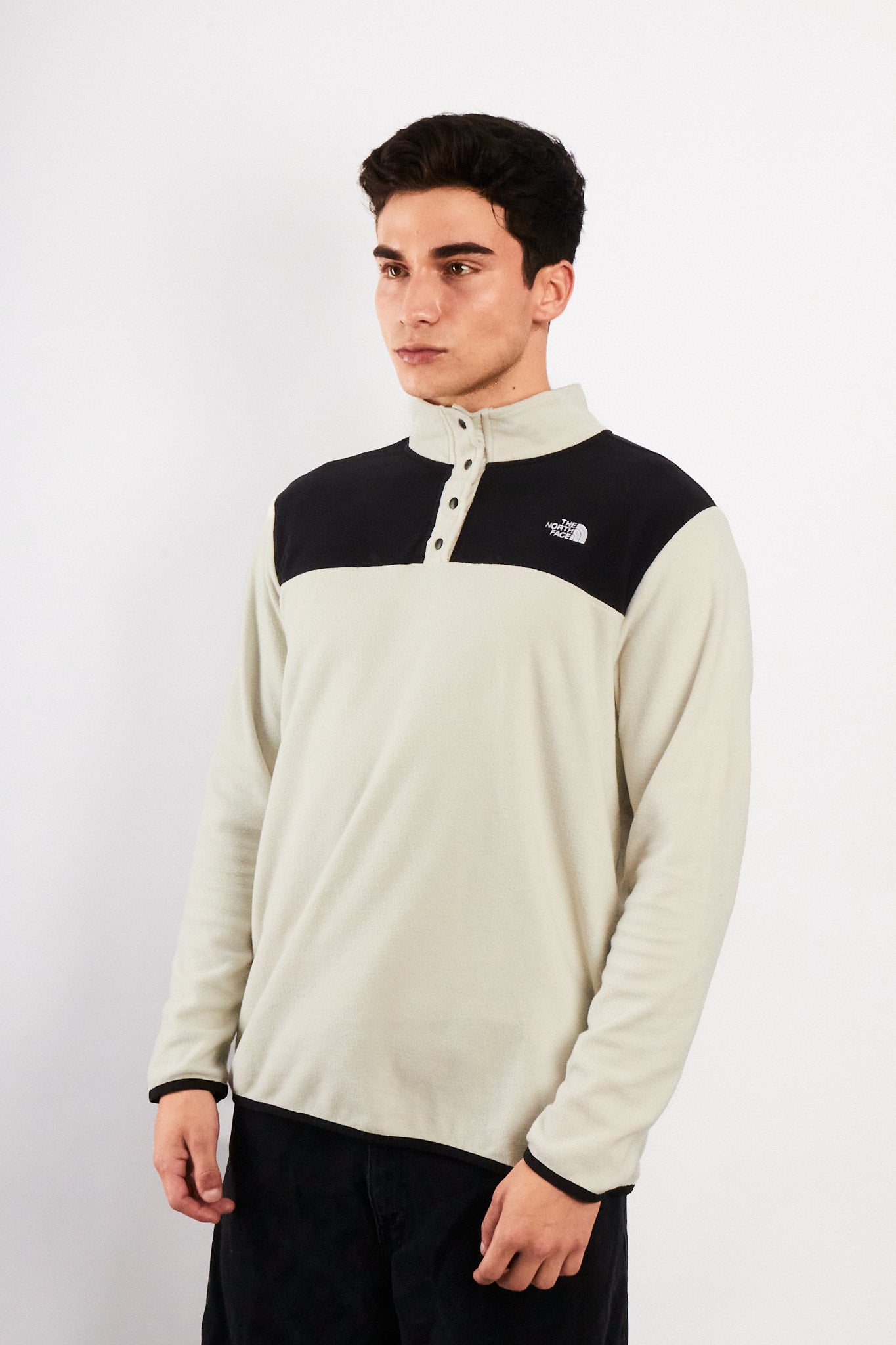 2010 The North Face Fleece Quarter Button (L)