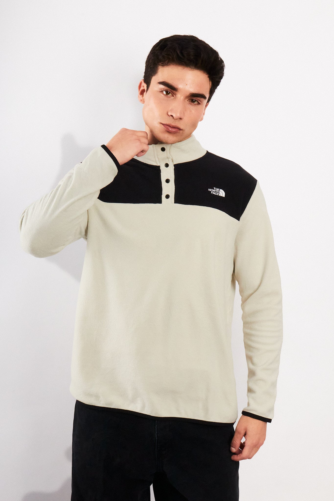 2010 The North Face Fleece Quarter Button (L)