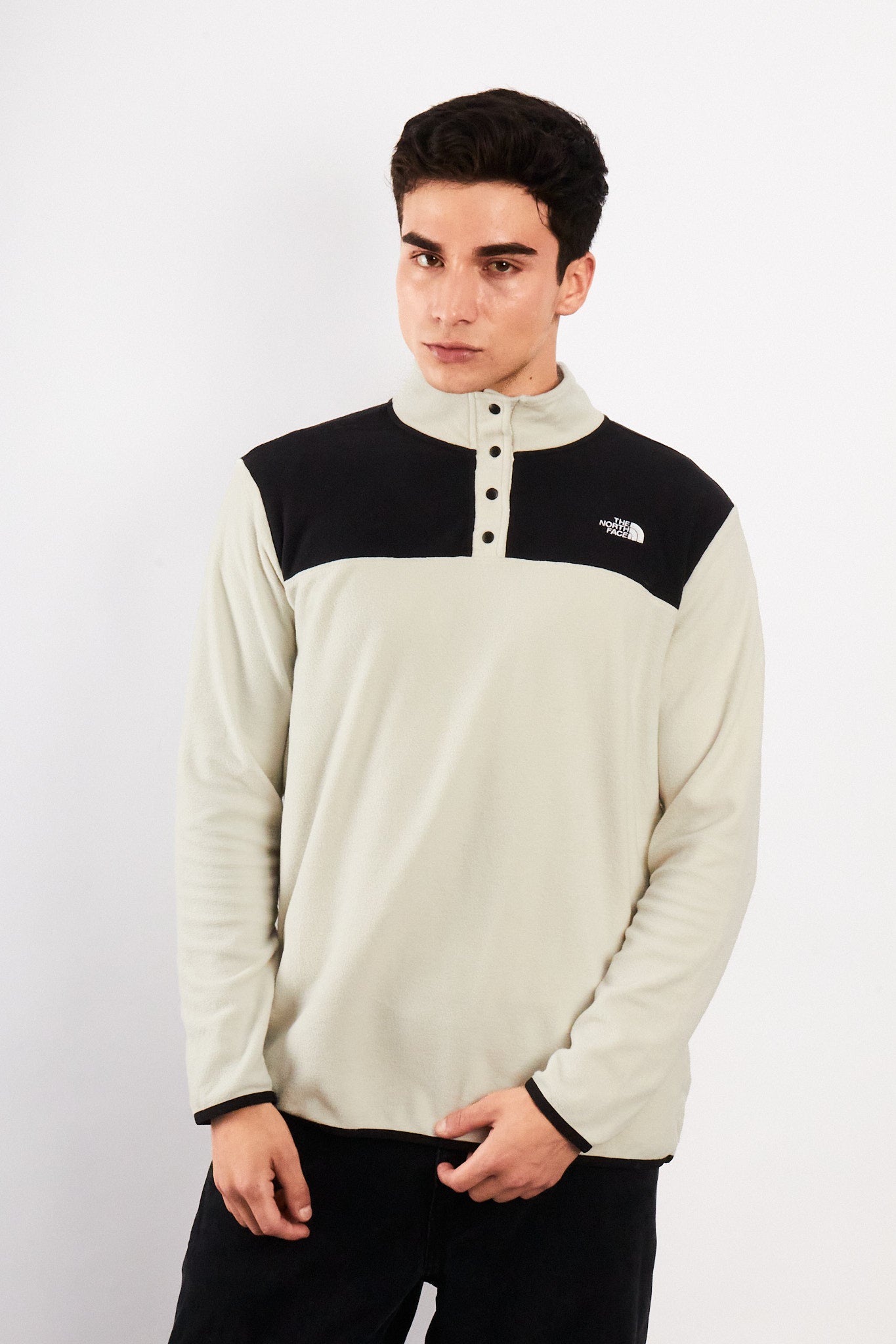 2010 The North Face Fleece Quarter Button (L)