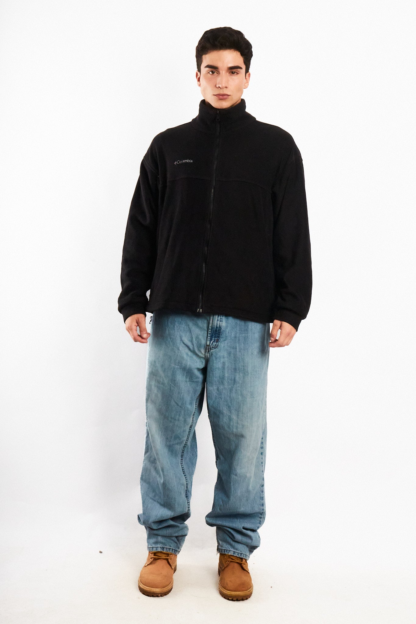 Vintage Columbia Black Fleece (M/L)