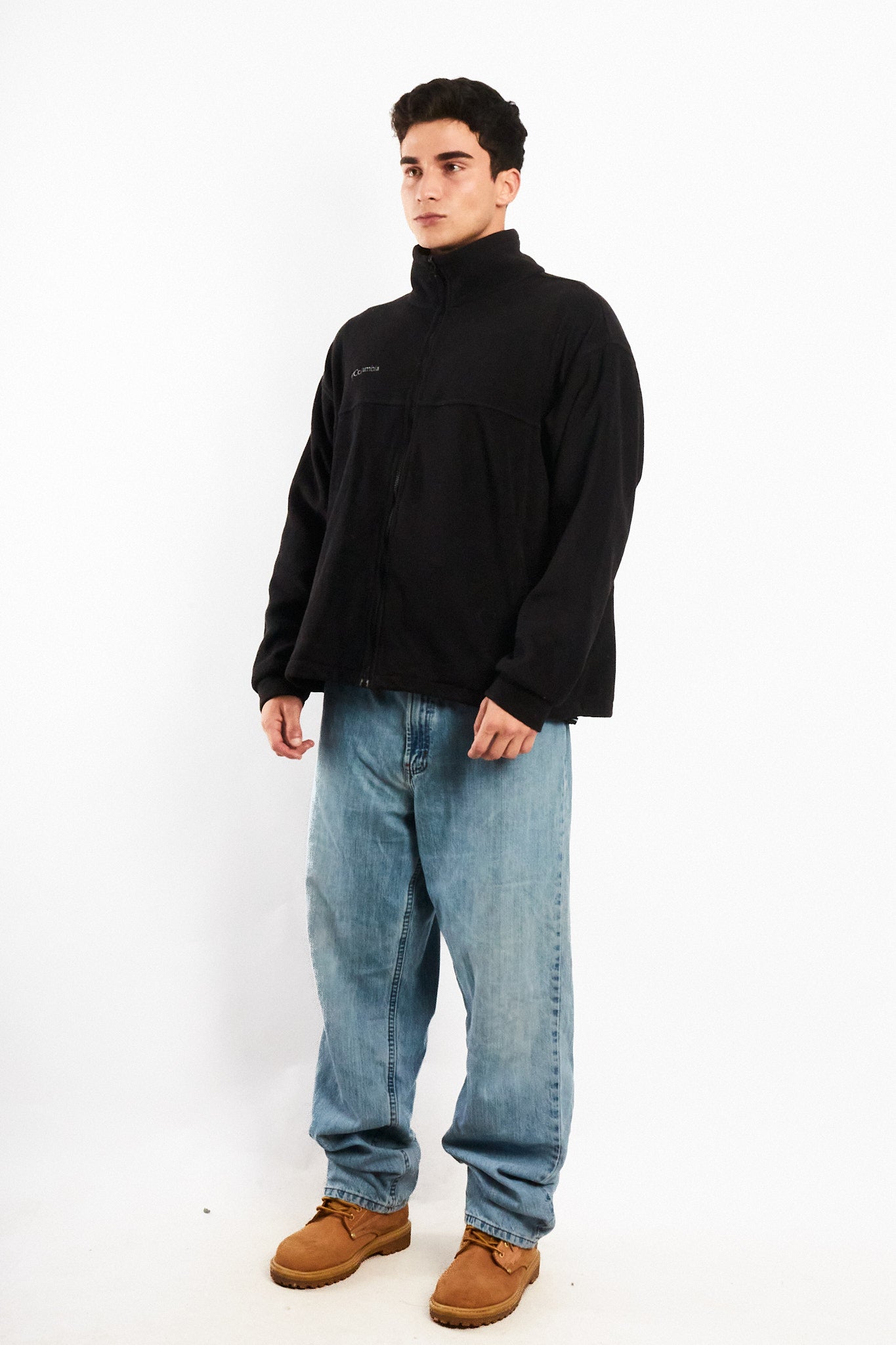 Vintage Columbia Black Fleece (M/L)