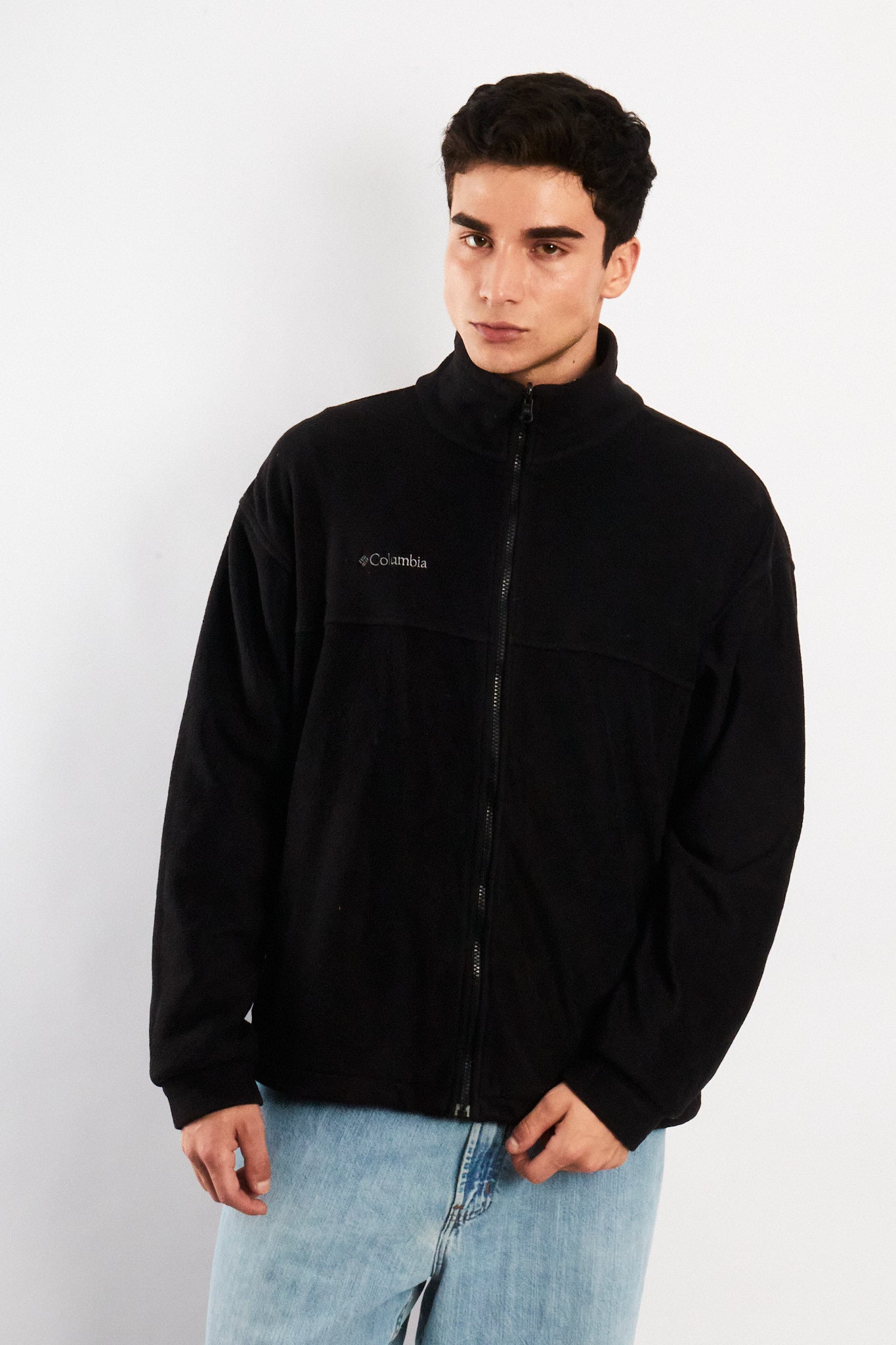 Vintage Columbia Black Fleece (M/L)