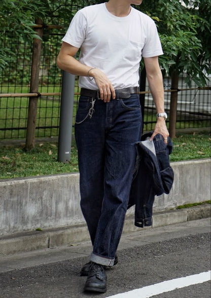 2017 Levi's Navy 505 Regular Straight Jean (36)