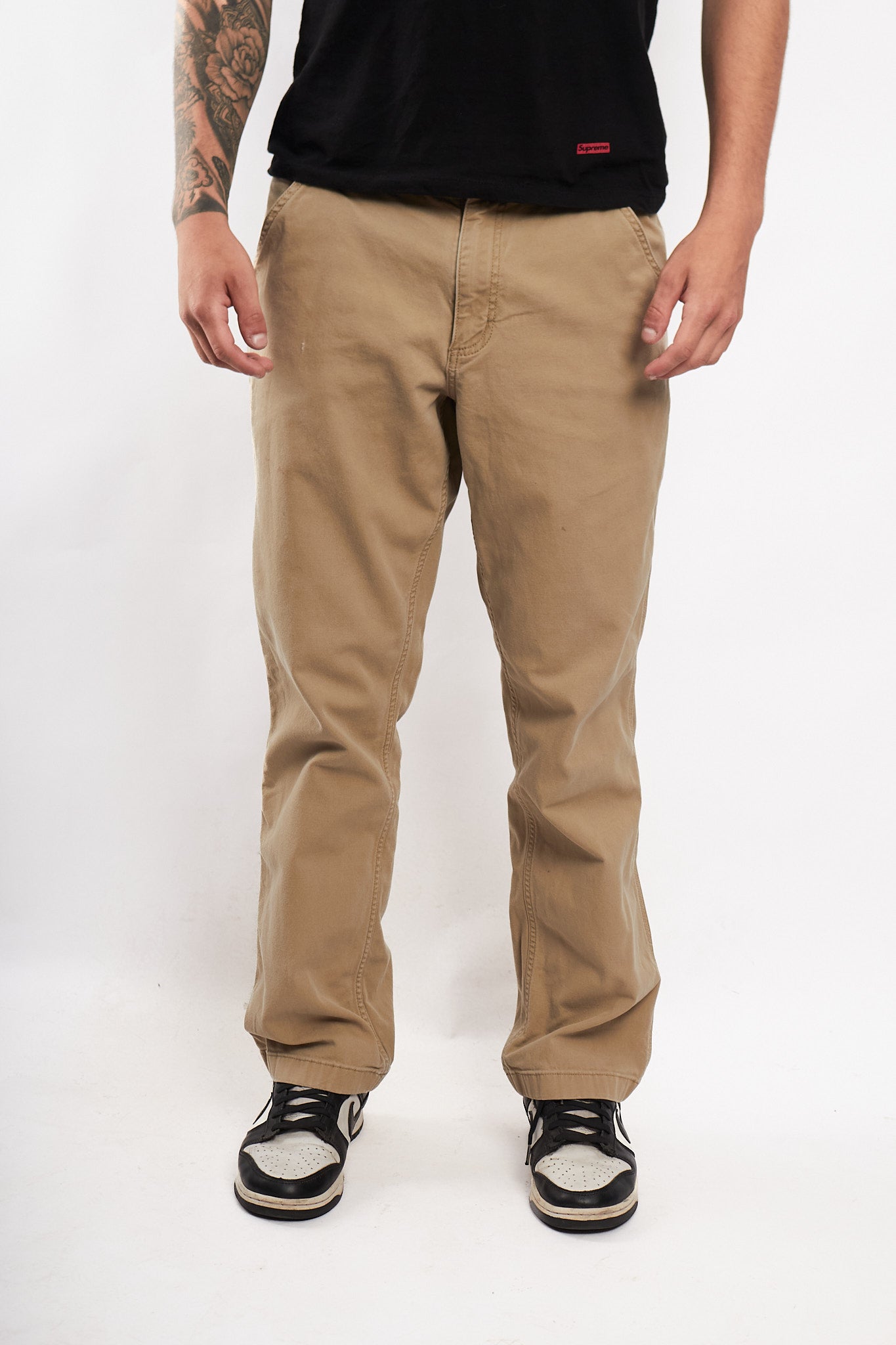 Vintage Carhartt Dark Khakhi Cargo Pant (32/34)