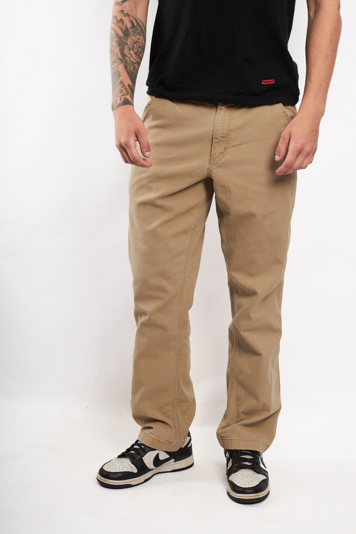 Vintage Carhartt Dark Khakhi Cargo Pant (32/34)