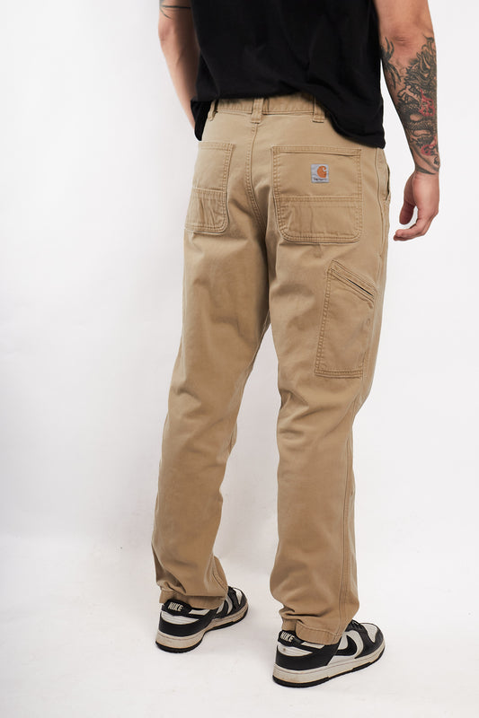 Vintage Carhartt Dark Khakhi Cargo Pant (32/34)