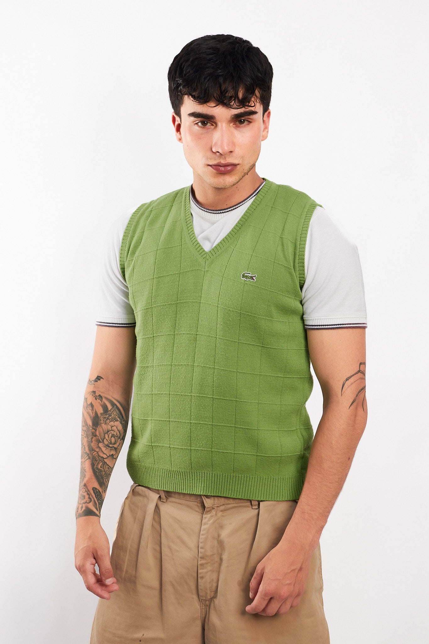 Lacoste Green Vest (S/M)