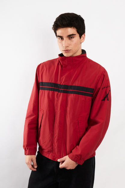 2000 Vintage Nautica Colorbock Striped Jacket (M)