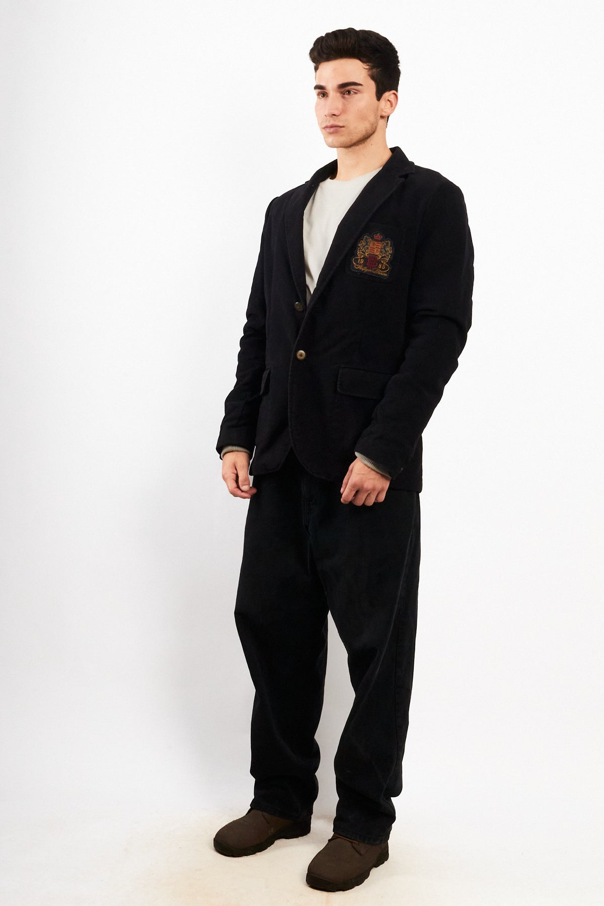 2000 Vintage Hilfiger Denim Navy Blazer (M/L)