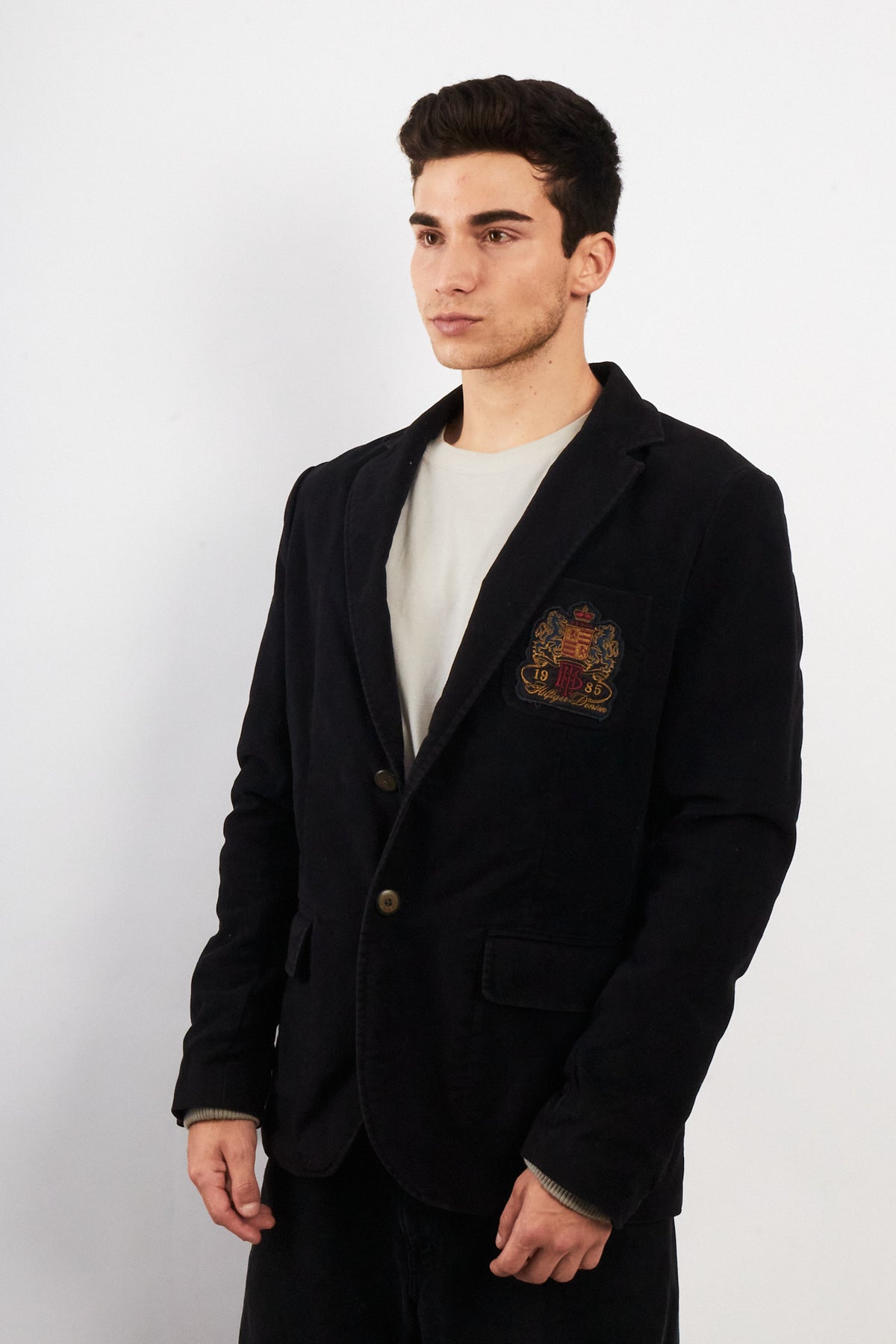2000 Vintage Hilfiger Denim Navy Blazer (M/L)