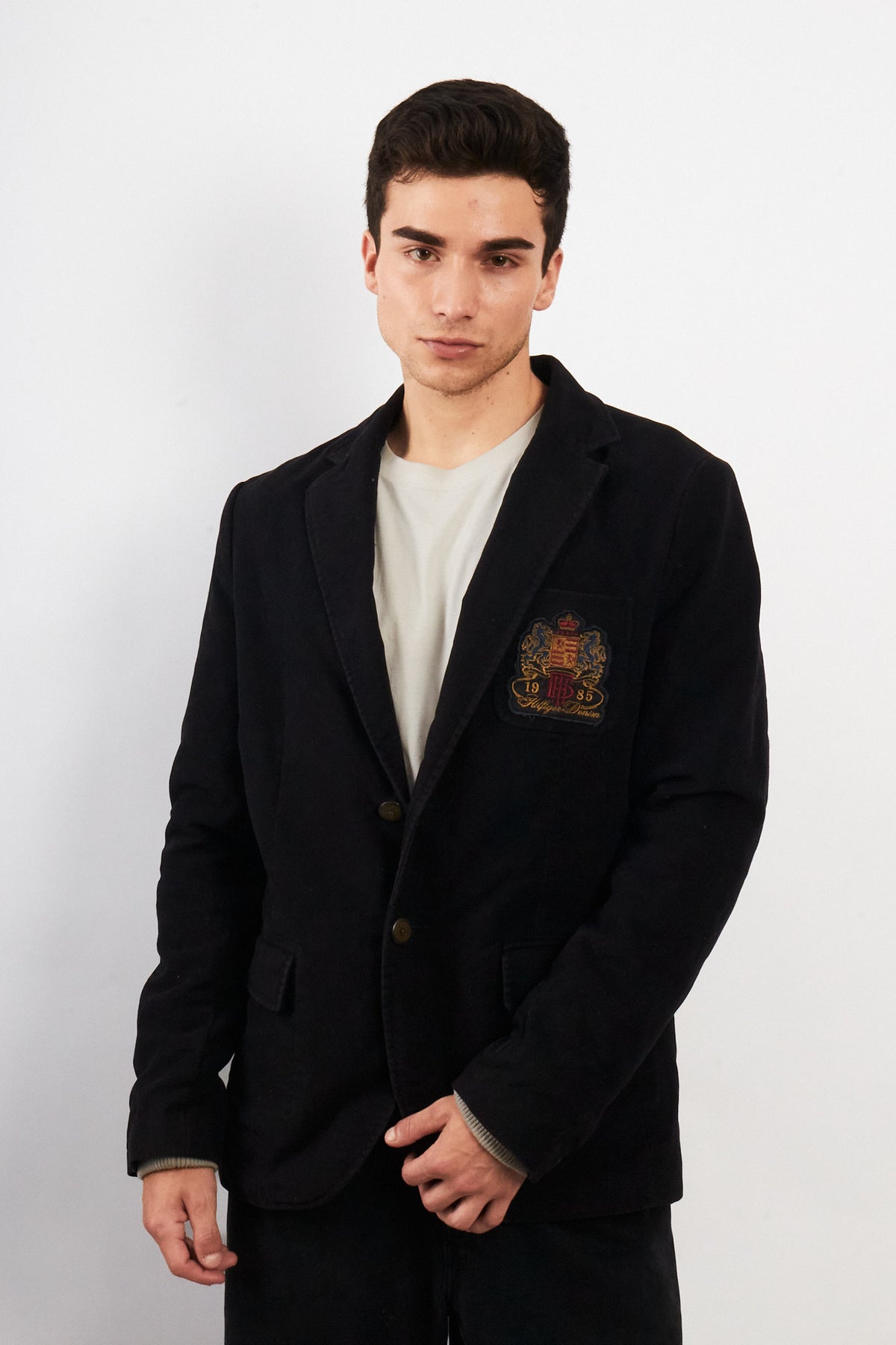2000 Vintage Hilfiger Denim Navy Blazer (M/L)