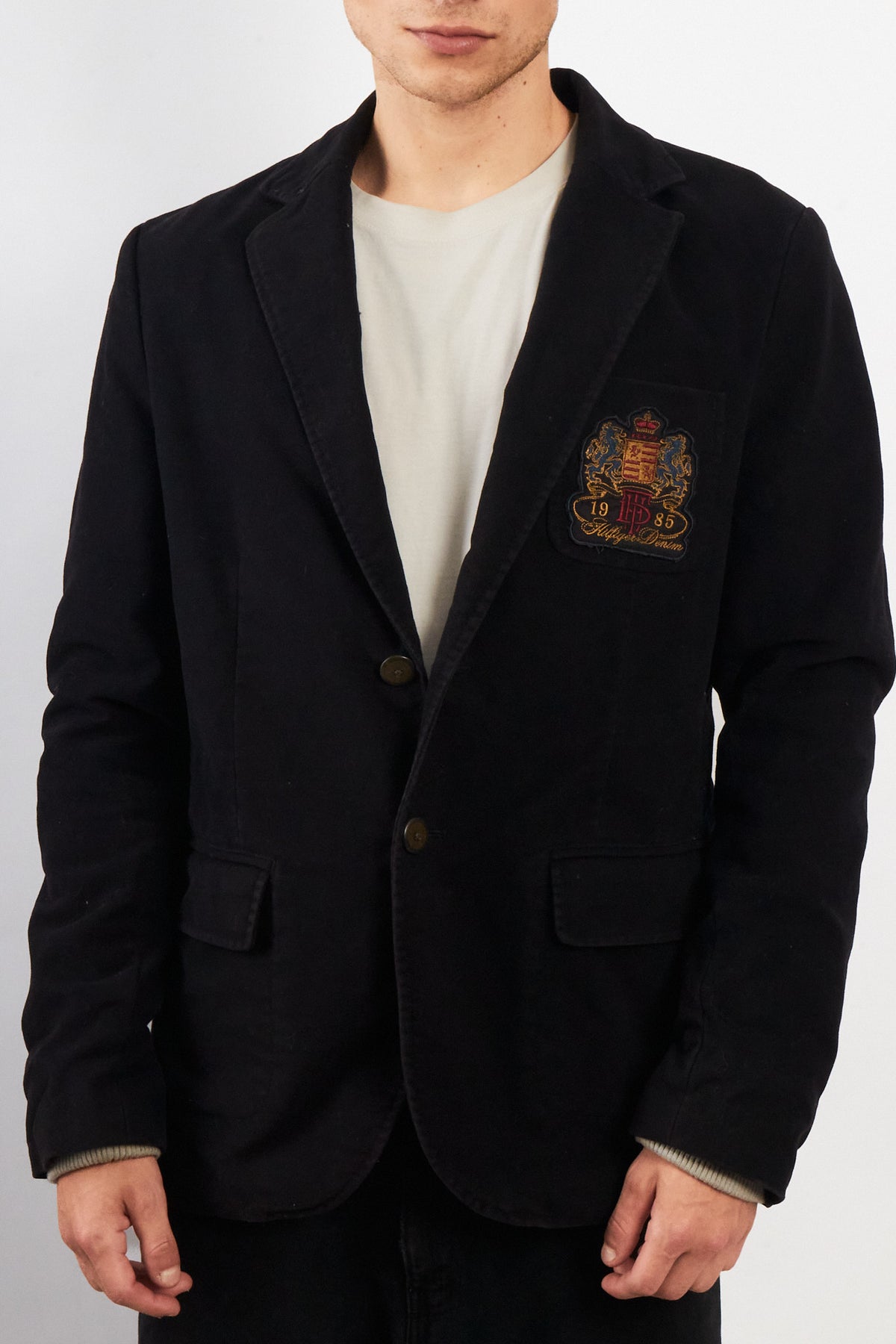 2000 Vintage Hilfiger Denim Navy Blazer (M/L)