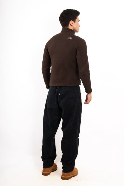2000 Vintage The North Face Coffee Fleece Jacket (S/M)