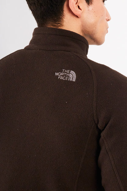 2000 Vintage The North Face Coffee Fleece Jacket (S/M)