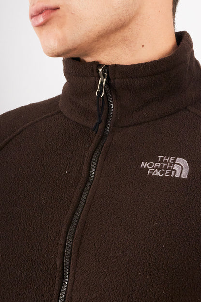 2000 Vintage The North Face Coffee Fleece Jacket (S/M)