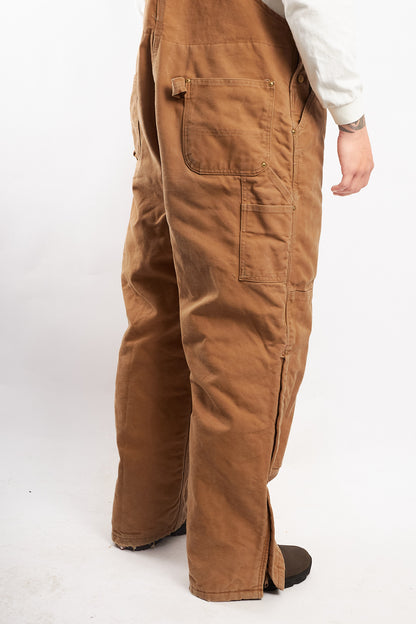 Vintage Carhartt Brown Baggy Carpenter Overall (M/L)