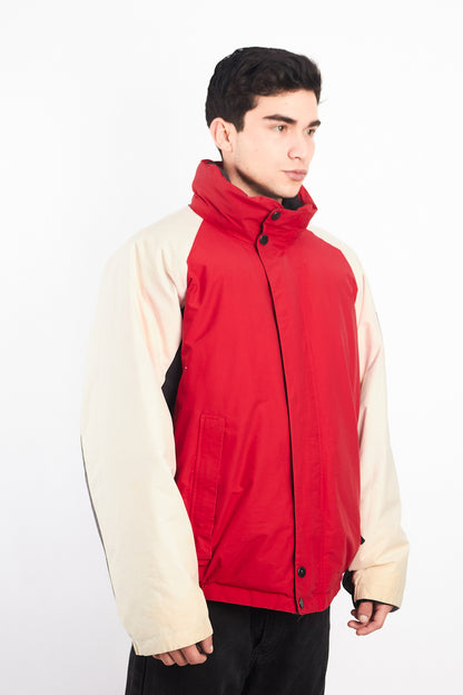 2000 Vintage Nautica NS-83 Reversible Down Puffer Jacket (XL)