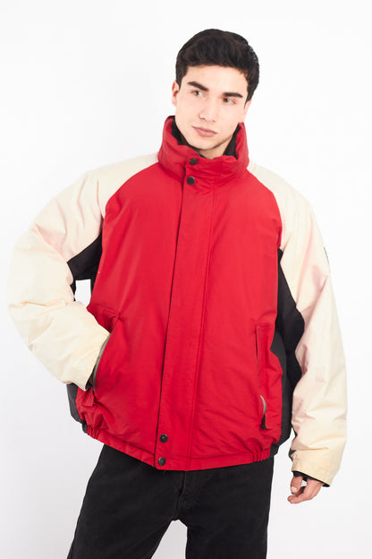 2000 Vintage Nautica NS-83 Reversible Down Puffer Jacket (XL)