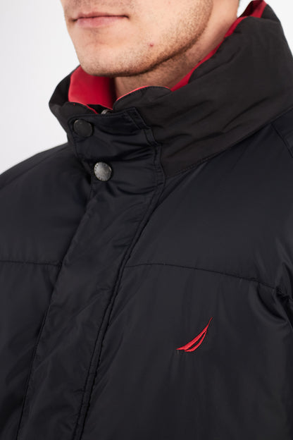 2000 Vintage Nautica NS-83 Reversible Down Puffer Jacket (XL)