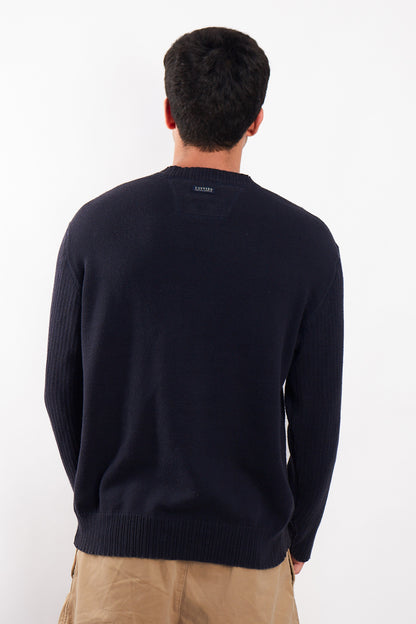 2000 Nautica Jeans Co Big Logo Sweater (L)