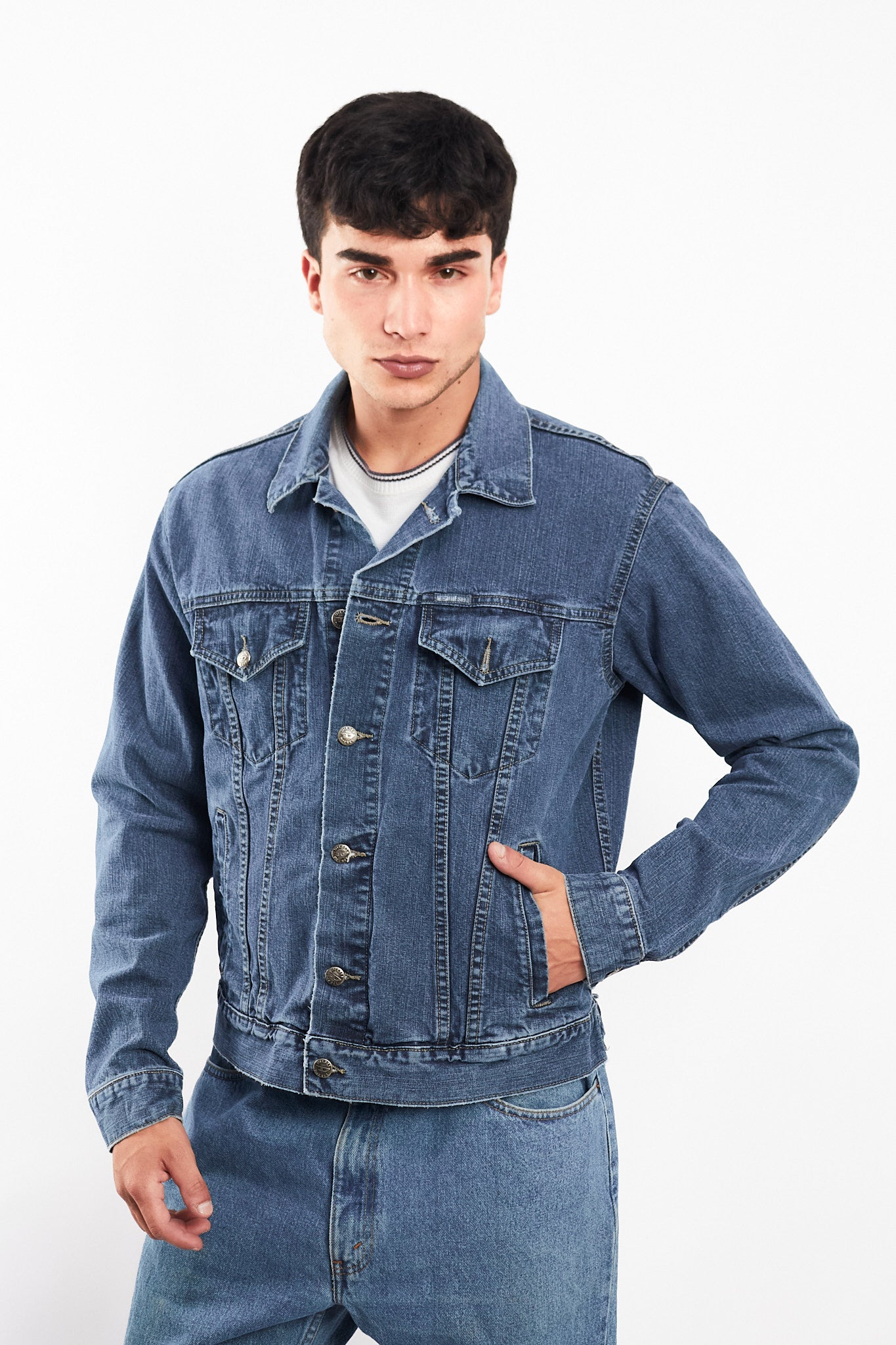 2000 Diesel Vintage Blue Denim Jacket (M/L)