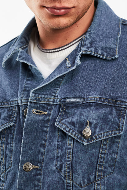 2000 Diesel Vintage Blue Denim Jacket (M/L)