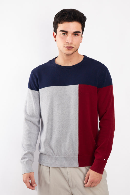2000 Tommy Hilfiger Colorblock Crewneck (M/L)