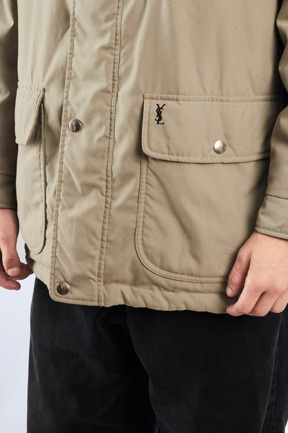 1990 Vintage Yve Saint Laurent Reversible Down Coat (M)