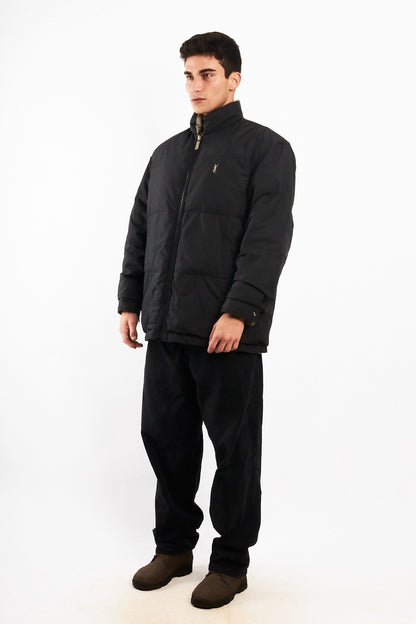 1990 Vintage Yve Saint Laurent Reversible Down Coat (M)