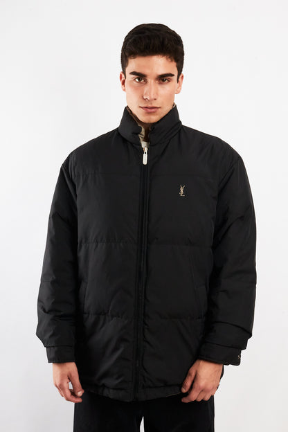 1990 Vintage Yve Saint Laurent Reversible Down Coat (M)