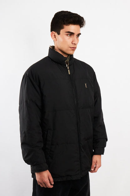 1990 Vintage Yve Saint Laurent Reversible Down Coat (M)